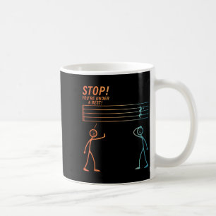 Funny Music Design For Men Women Music Teacher Mus Coffee Mug