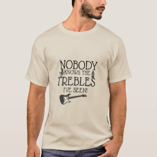 Funny Musicians Treble Joke Pun Music Teachers T T-Shirt