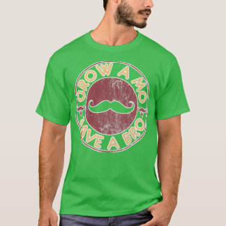 Funny Mustache Moustache Grow A Mo 2 T-Shirt