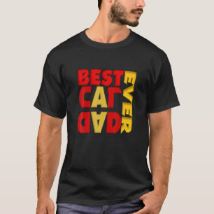 Funny My Cat-Kute Best Cat Dad Ever T-Shirt