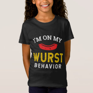 Funny My Wurst Behavior Oktoberfest T-Shirt