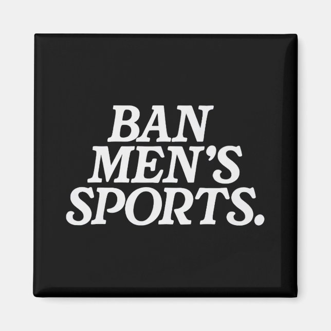 Funny N Men's Sports  Magnet (Front)