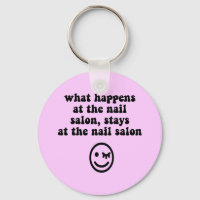 Funny nail salon