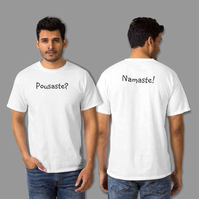 Funny Namaste T-Shirt (Creator Uploaded)