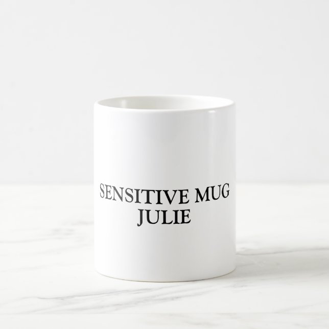 Funny names on coffee co workers sensitive mug (Center)
