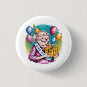 Funny Nana Birthday Gag Gift 3 Cm Round Badge