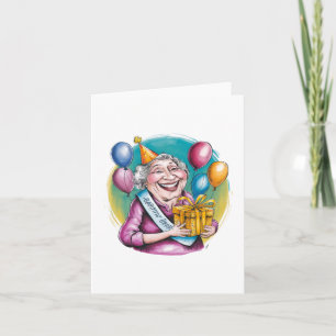 Funny Nana Birthday Gag Gift Card