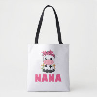 Funny Nana Cow Cute Cow Farmer Birthday Matching F