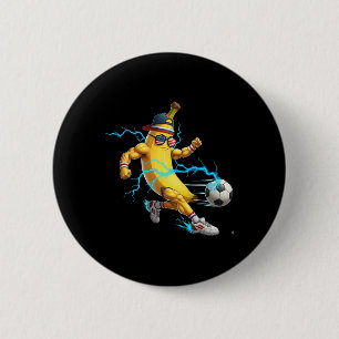 Funny Nana Soccer Player Tee Cool Usa Sports Fruit 6 Cm Round Badge