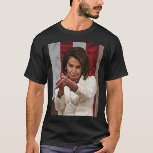 Funny Nancy Pelosi Clap Back Anti Trump Meme Tee
