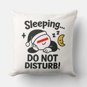 Funny Nap Decorative Cushion