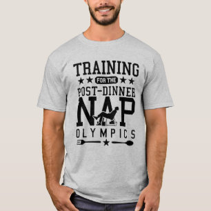 Funny Nap for Lazy People Nap Olympics Humor T-Shirt