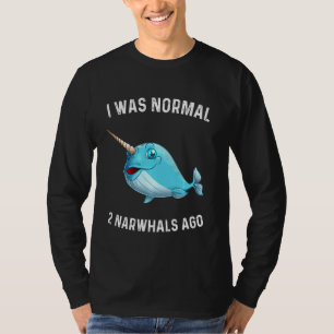 Funny Narwhal For Men Women Sea Whale Fish Ocean A T-Shirt