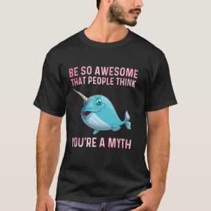 Funny Narwhal Gift For Men Women Sea Whale Fish Oc T-Shirt
