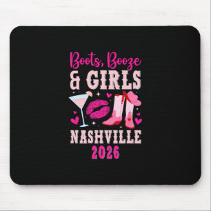 Funny Nashville Girls Trip 2026 Girls Vacation Nas Mouse Pad