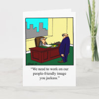 Funny National Boss’s Day Greeting Card