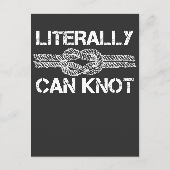 Funny Nautical Boating Quote for Sailboat Captains Postcard (Front)