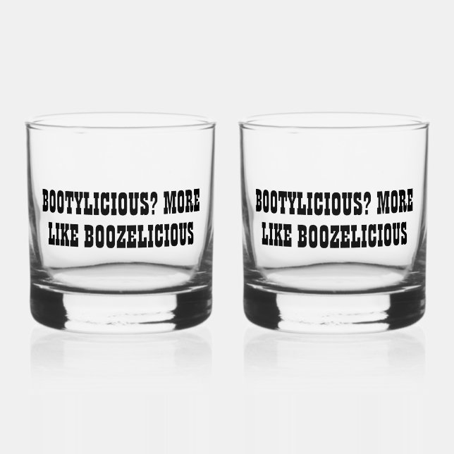 Funny Nautical Quote Whiskey Scotch Glasses (Front)