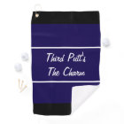 Funny navy blue third putt gift for golfer