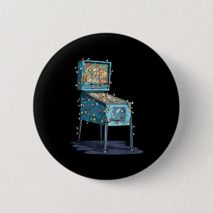 Funny Nball Machine Christmas Graphics Lights Love 6 Cm Round Badge