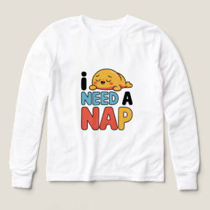Funny Need A Nap Cute Sleepy Cartoon,