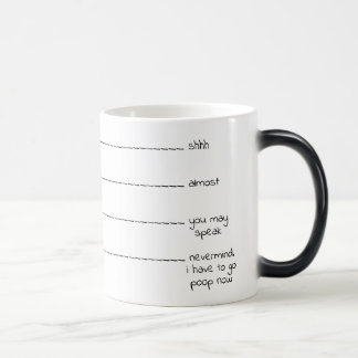 Funny "need to poop" coffee lovers mug