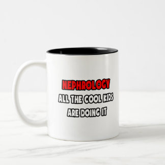 Funny Nephrologist Shirts and Gifts Two-Tone Coffee Mug