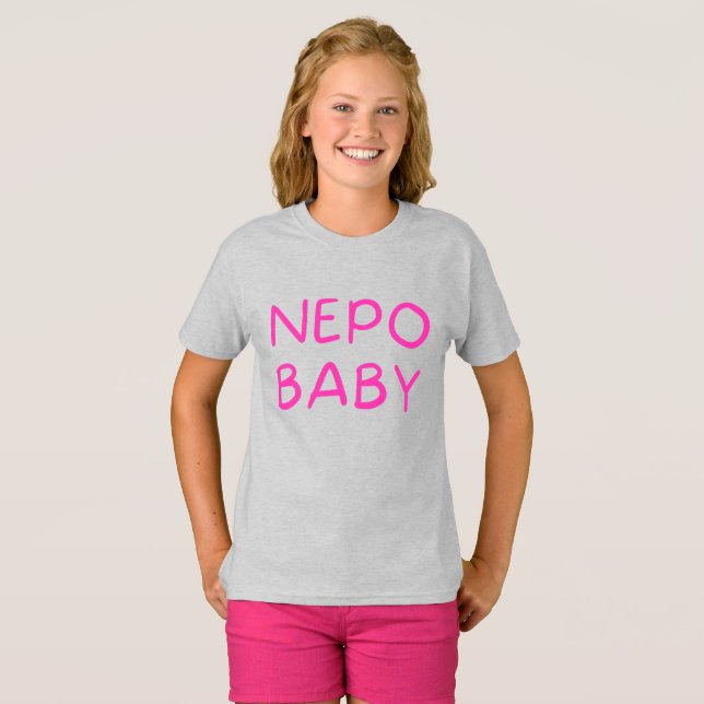 Funny Nepo Baby T-Shirt (Front Full)