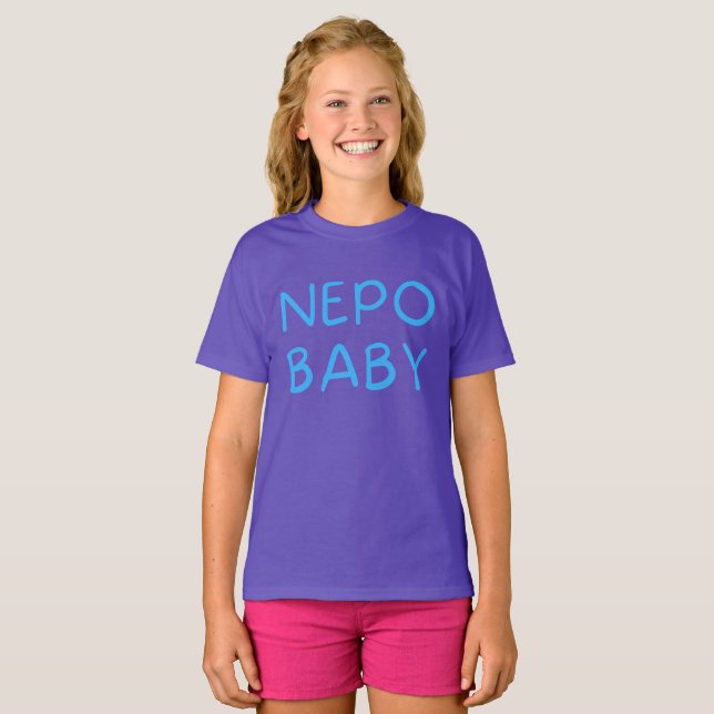 Funny Nepo Baby T-Shirt (Front Full)