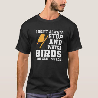 Funny Nerds For Birds Lover Bird Feeders T-Shirt