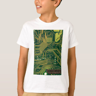 Funny Nerdy Computer Motherboard T-Shirt