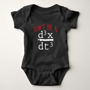 Funny Nerdy Math Physics Joke Geek mathematics Baby Bodysuit