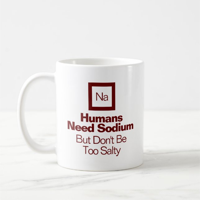 Funny Nerdy Quote/Saying Chemistry Joke Coffee Mug (Left)