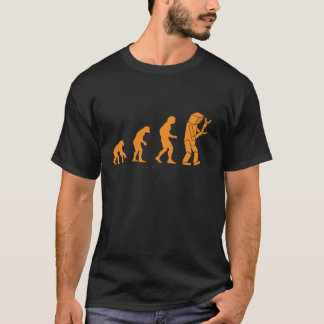 Funny Nerdy Robot Evolution Computer Robotics Geek T-Shirt
