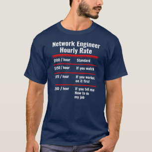 Funny Network Engineer Graphic Information T-Shirt