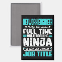 Funny Network Engineer Job Title Profession Skills