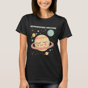 Funny Neurodiverse Universe Sped Teacher Autism Aw T-Shirt