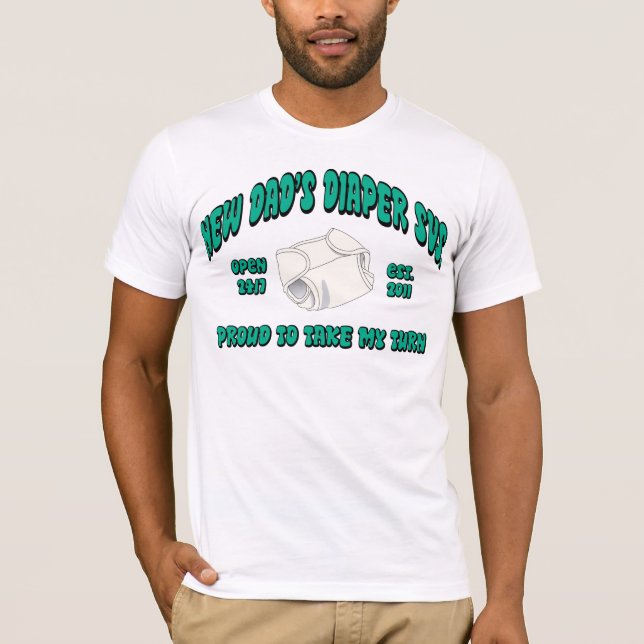 Funny New Dad 2011 T-Shirt (Front)