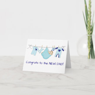 Funny New Dad Card