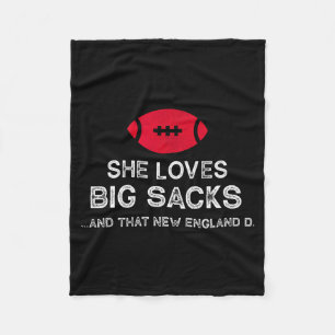 Funny New England Football Quote Men Women Gift  Fleece Blanket