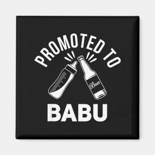 Funny New Grandpa Pregnancy Announcement Promoted  Magnet