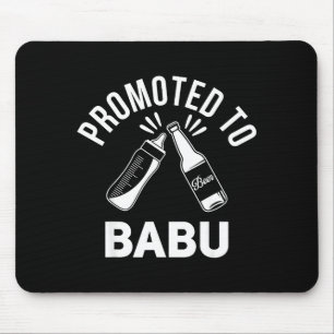 Funny New Grandpa Pregnancy Announcement Promoted Mouse Pad