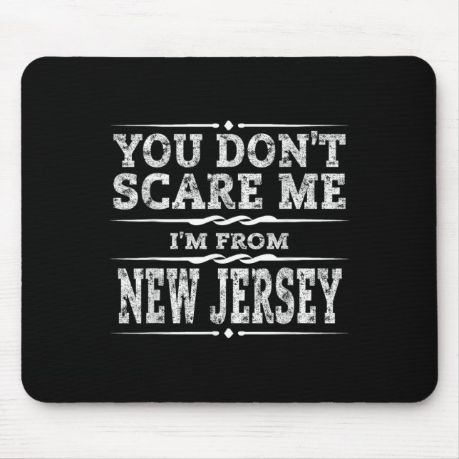 Funny New Jersey Home Garden State Gift  Mouse Pad (Front)