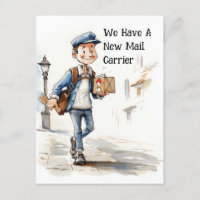 Funny New Mail Carrier Moving Announcement