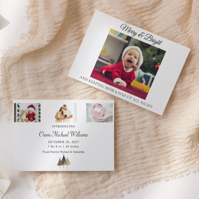 Funny New Parents Christmas Birth Announcement (Creator Uploaded)