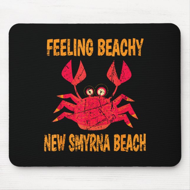 Funny New Smyrna Beach Vacation Summer Quote For M Mouse Pad (Front)