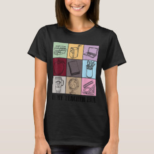 Funny New Teacher Quote In My Teacher Era Cool Tea T-Shirt