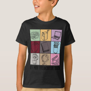 Funny New Teacher Quote In My Teacher Era Cool Tea T-Shirt