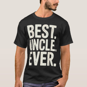 Funny New Uncle Art For Uncle Men From Nephew Niec T-Shirt