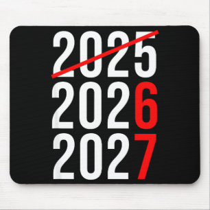 Funny New Year 67 Meme Hello 2026 Goodbye 2025 Wai Mouse Pad